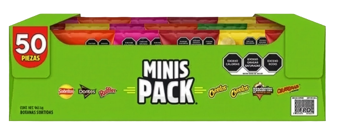 Sabritas Minis Pack